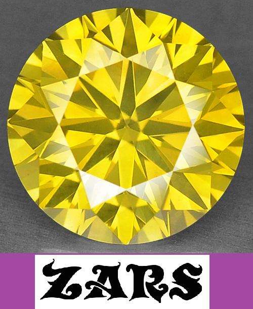 Natural Diamond -1.06 Carat Fancy Yellow - VS2 -6.71 x 4.36 mm **R87600**