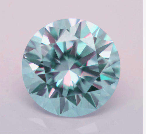 Stunning- 1.33ct [7.60mm] -VVS1- Moissanite - 100% test as diamond on testers!