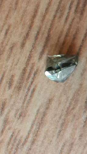 AMAZING!!! Trilliant Cut 3D- 2.08ct - Fancy Green Moissanite - 100% Test As Diamond!!