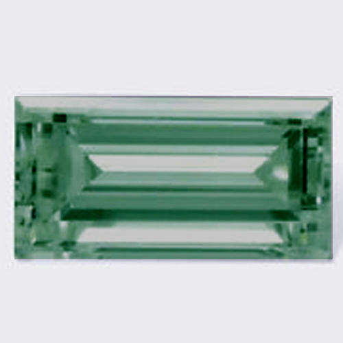 0.40ct - VS1- BLUEISH COLOR LOOSE BAGUETTE REAL MOISSANITE -DIAMOND TEST 100%