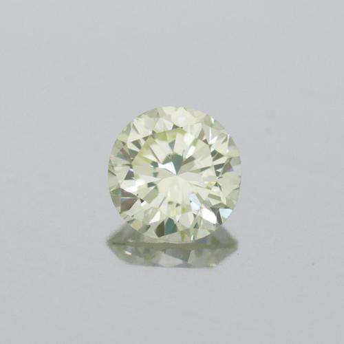 0.52ct - 5.2mm - Stunning -Very Light Green -VVS1- Moissanite- THE BEST ON THE MARKET!