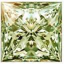 1.85 Carat - VS1 - Fancy - 6.78mm - Princess Cut - Stunning Moissanite - Tests + On Diamond Tester