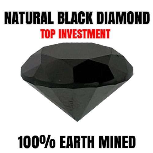 25 Real Black Diamonds On Auction! - All Above 1.20ct - !Real Earth Mined Diamonds ! Dont Miss Out!
