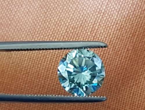 DAZZLING - 2.68ct -BLUE- VVS1 -Moissanite- Best Quality! [9.20 x 5.53] Only 1 Like This!