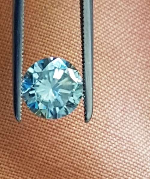 DAZZLING - 2.68ct -BLUE- VVS1 -Moissanite- Best Quality! [9.20 x 5.53] Only 1 Like This!