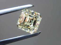 1.20ct - Asscher Cut -  J -VvS1- 6.73 mm -Loose Moissanite