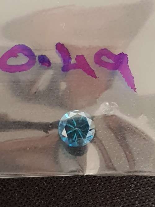 DIAMOND- 0.49ct - Fancy Blue [4.6 x 3mm] Perfect Engagement -Investment!