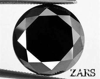 1.00ct+ (10 Available) - Black Moissanite-Top Quality! AAA! - All Test As Diamond On Tester!1