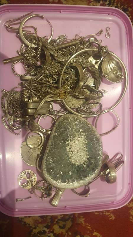SILVER - Mix Jewellery And Other Silver  894 Grams Total