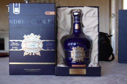 CHIVAS ROYAL SALUTE HUNDRED QUARTER CASK