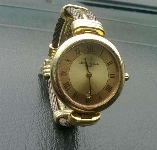 Michel Herbelin Gold Plated Ladies Watch