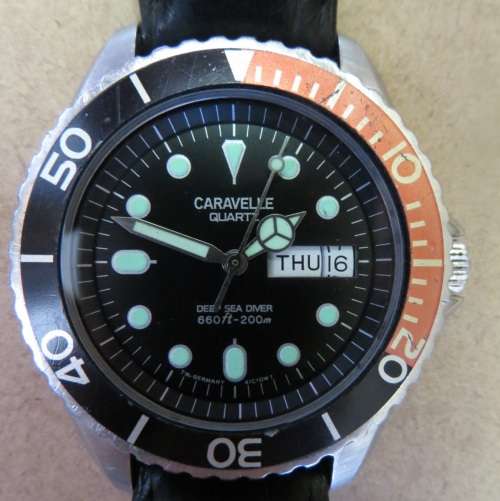 Bulova Caravelle "deep sea diver" watch