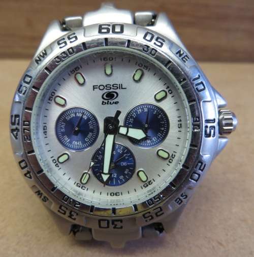 Fossil Blue watch - Low shipping cost
