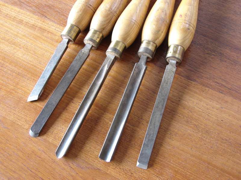 Marples Turning Chisels - set of 5