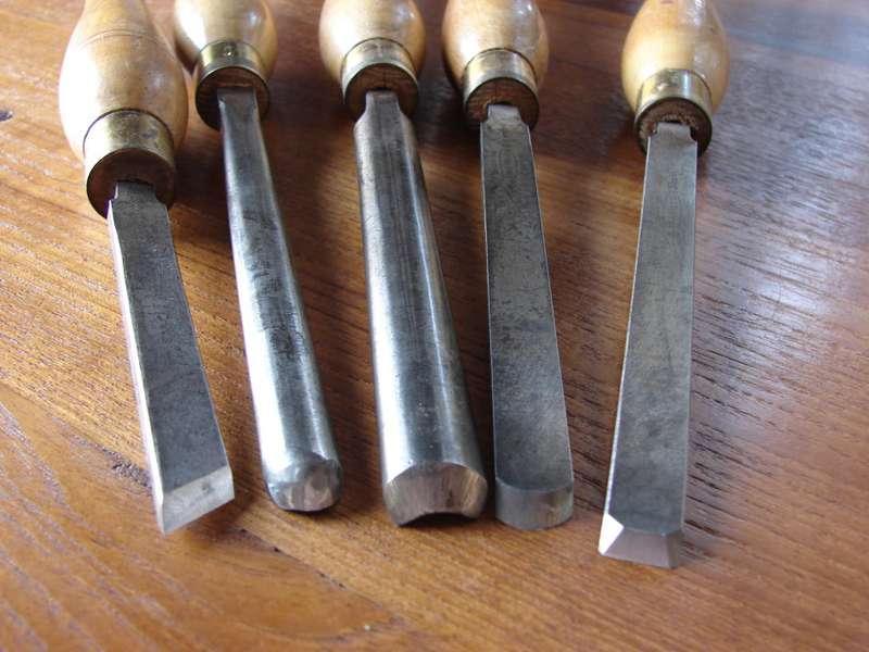 Marples Turning Chisels - set of 5