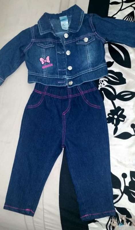 CUTEST Mini mouse denim jacket SET