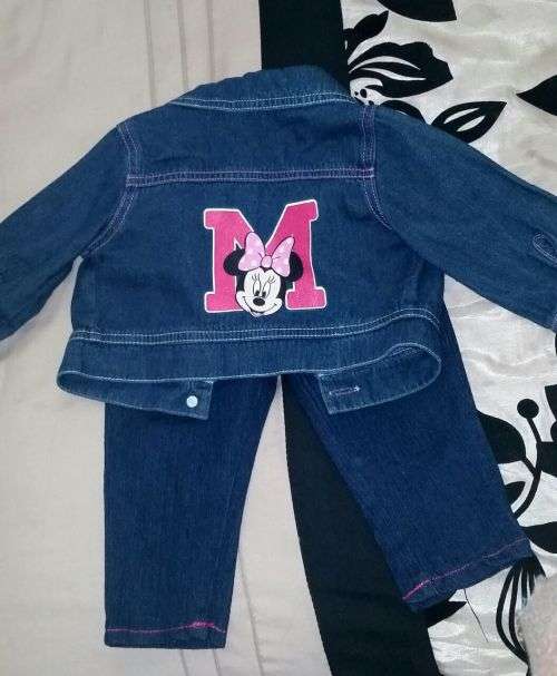 CUTEST Mini mouse denim jacket SET