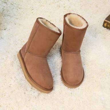 Winter fur boots