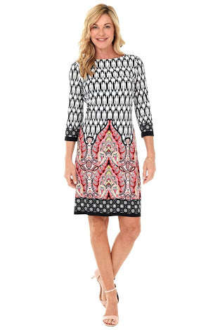 Paisley print dress ...please see description for print pattern LAST 1 LEFT!!