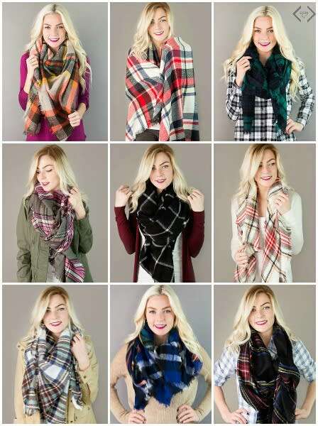 2 Gorgeous print scarves