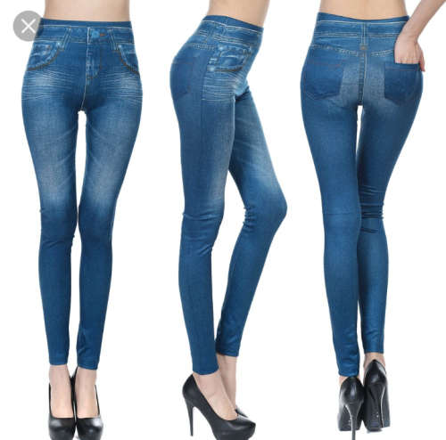 Sexy assorted print winter jeggings