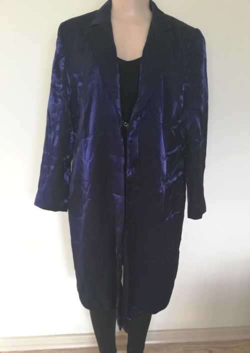 Satin Evening Coat