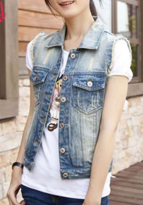 Denim stonewash button up Gillett