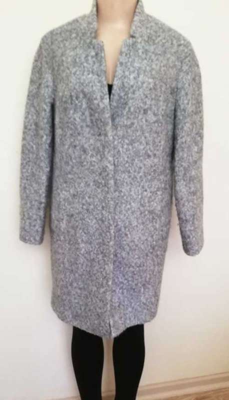 Designer Textured Collarless Coat