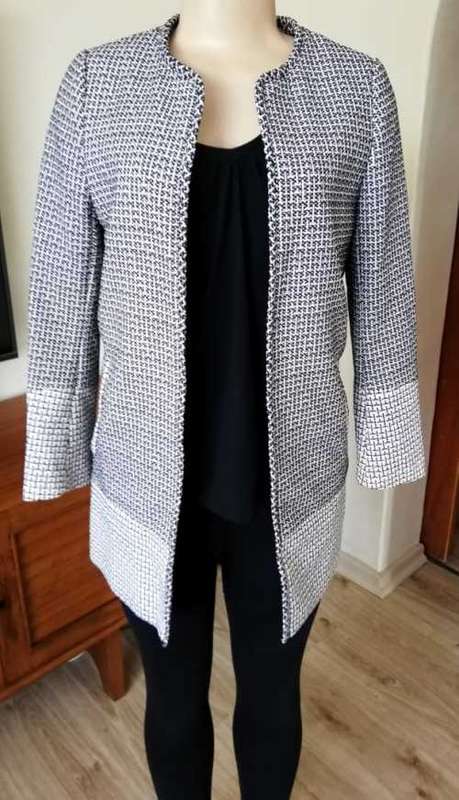 H&M Collarless Coat