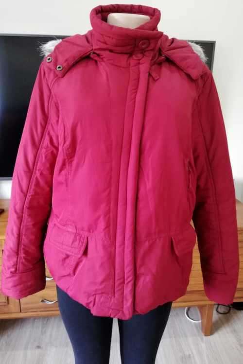 Exquisite Maroon Zip up Jacket