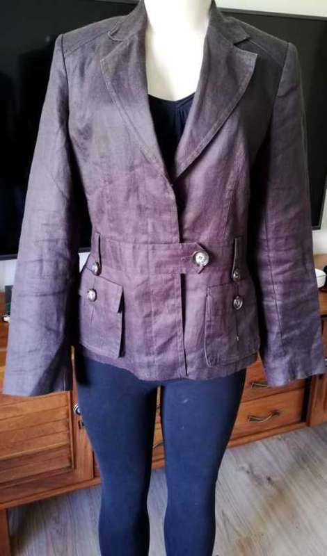 Zara basic Chocolate Brown Coat