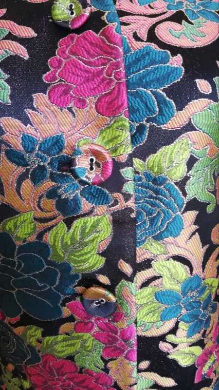 Exquisite floral Button up Coat