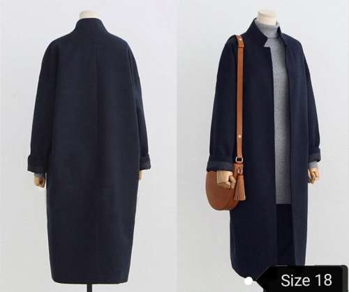 Maxi Navy coat