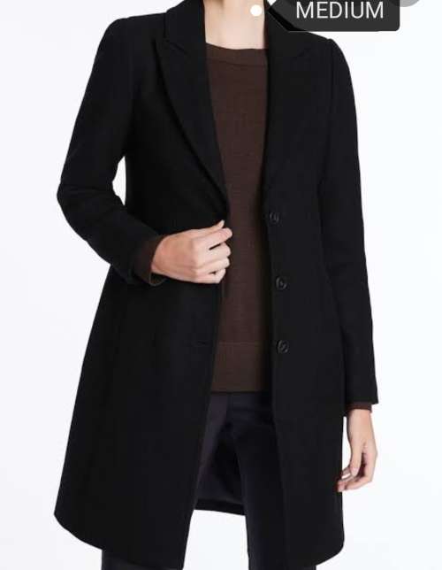 Gorgeous Black melton coat