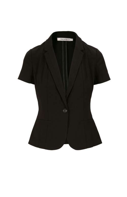 Stunning fitted Black  Summer Coat