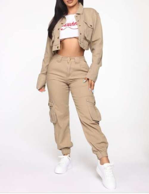 Gorgeous Cargo crop jacket