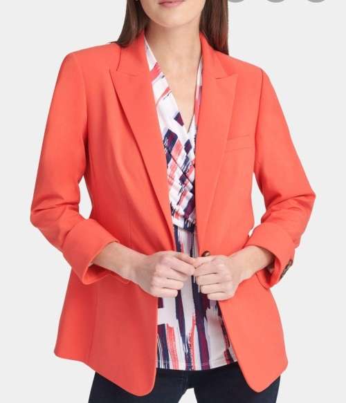 Beautiful  Coral Blazer