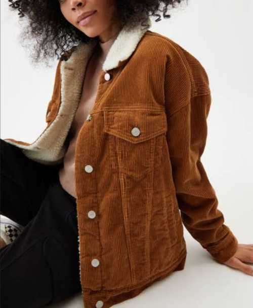 Corduroy Sherpa Jacket