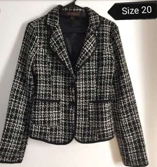 Stunning Check Blazer