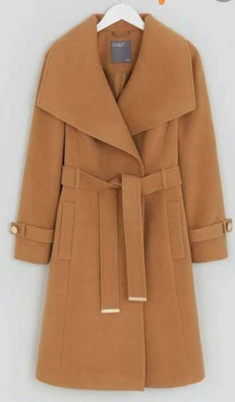 Camel Classic Wrap Coat