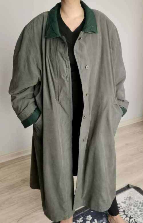 Green Trench Coat