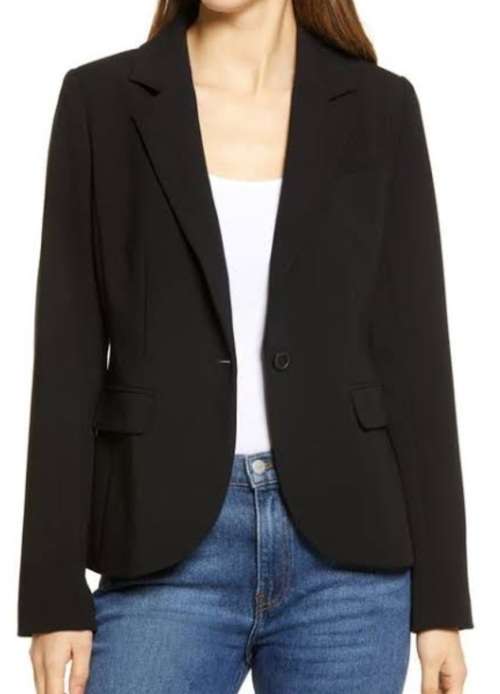 Classic black blazer