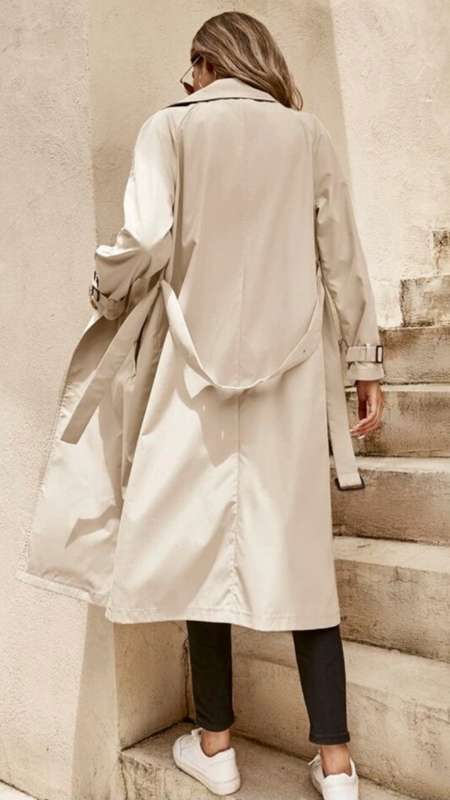 Beautiful lightweight Beige Trench