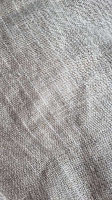 100% linen beige striped blazer