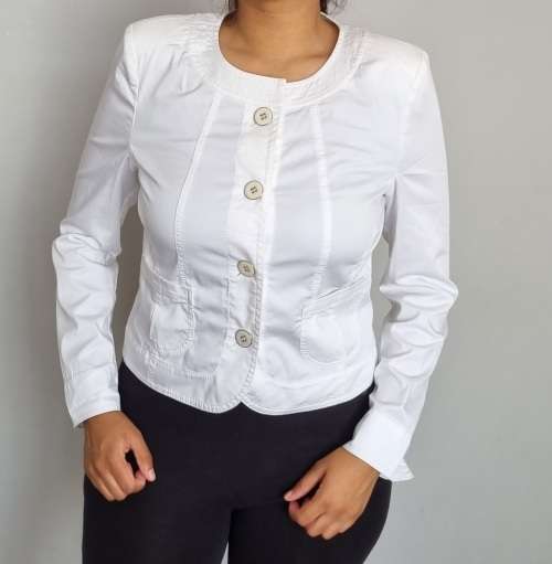 Stunning White coat