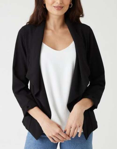 Lovely black waterfall jacket   .... From R30 Shipping
