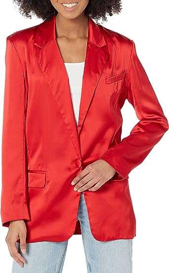 Stunning red satin feel blazer .... From R30 Shipping