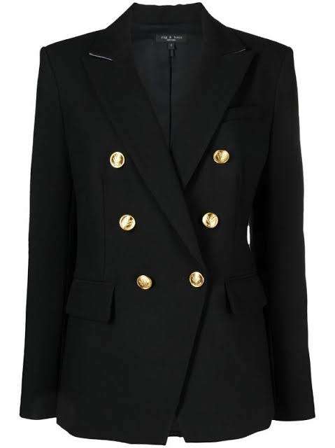 Beautiful Black double breasted blazer