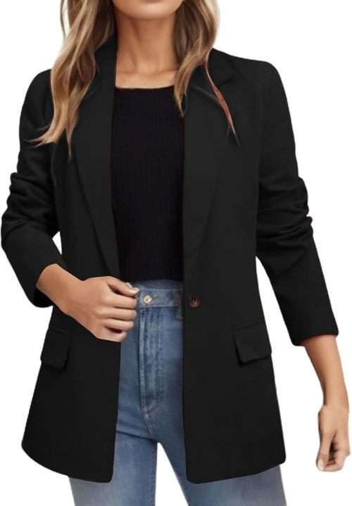 Beautiful longer length black blazer  .... From R30 Shipping