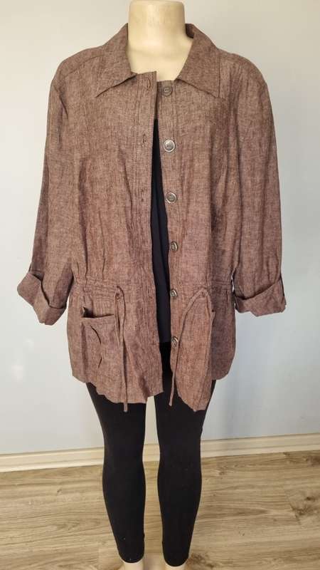 Exquisite linen coat  .... From R30 Shipping